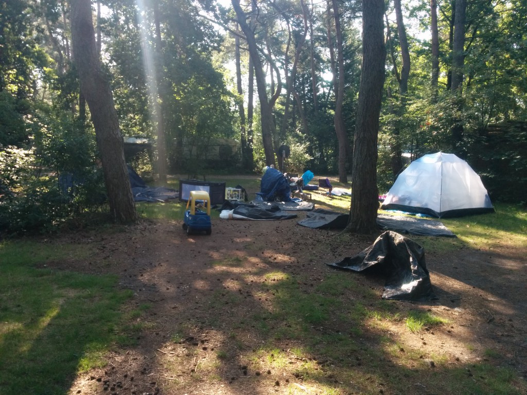 Kleine kinderen kamperen ervaring camping verslag verhaal