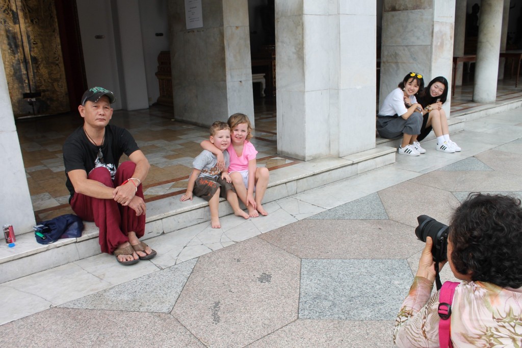 Tempels Thailand met kids