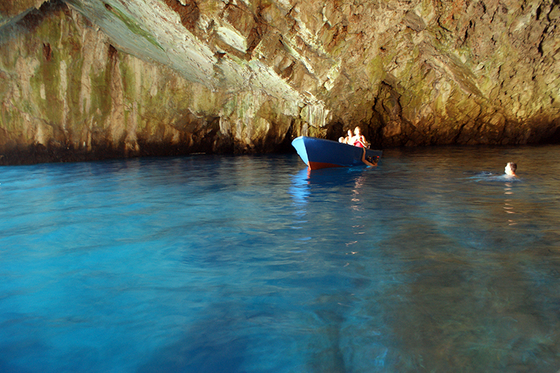 Blue cave Montenegro