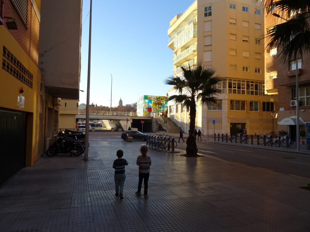 Malaga met gezin