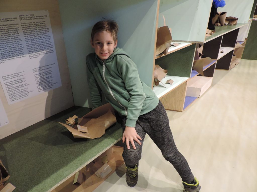 Nieuwe Instituut Rotterdam met kids
