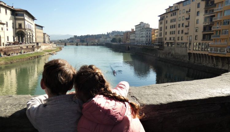 Florence met kinderen