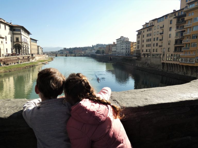 Florence met kinderen