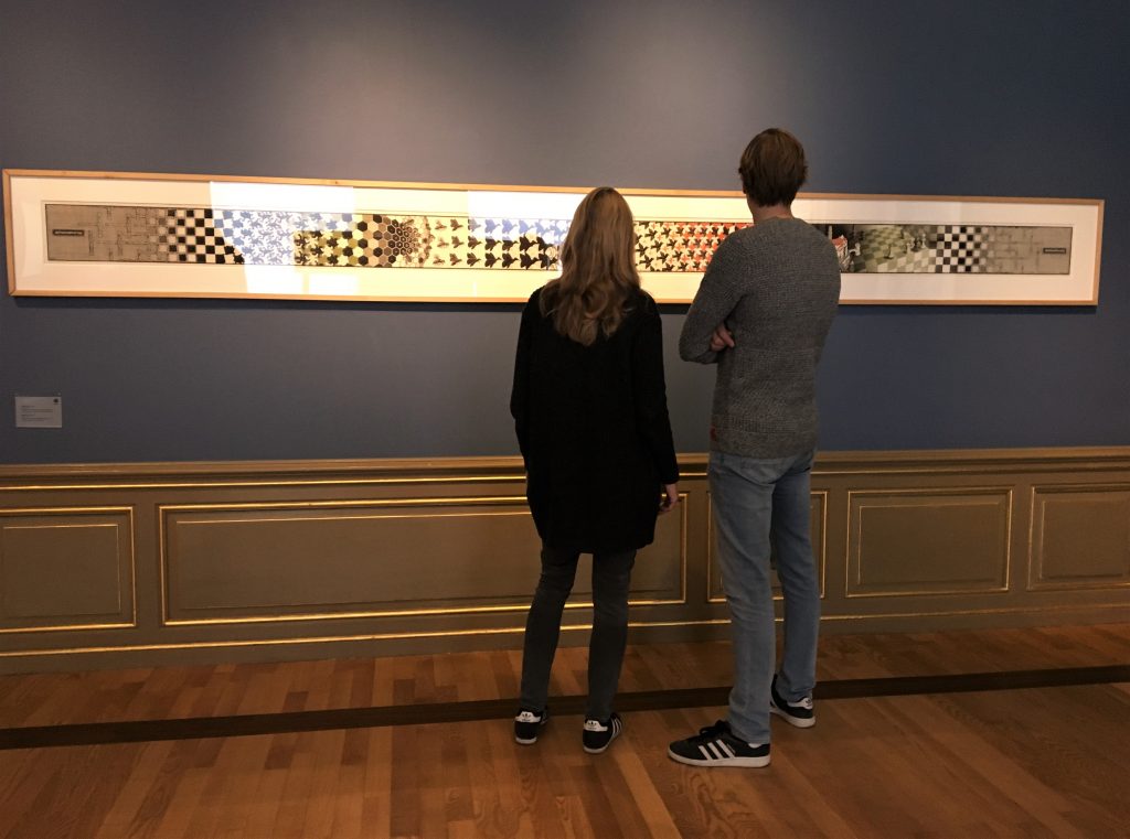 museumbezoek met gezin