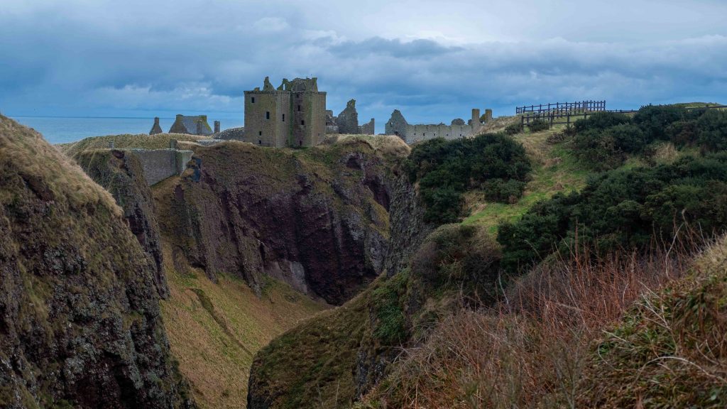 Dunnottar Castle aan de Aberdeenshire Coast