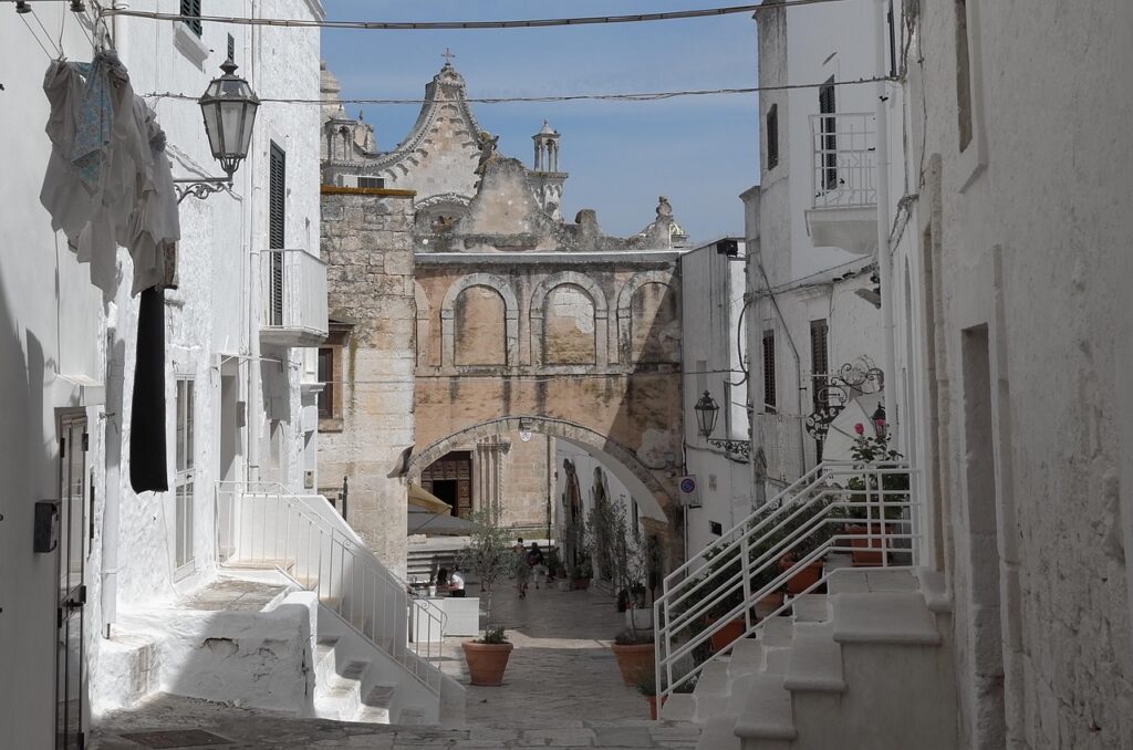 Ostuni Puglia met kinderen