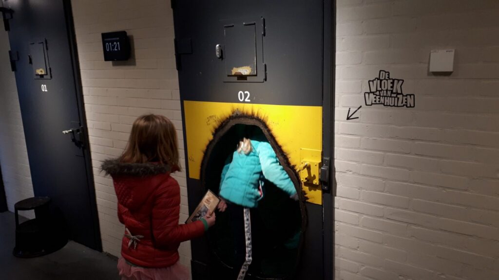 Gevangenismuseum Appelscha met kinderen