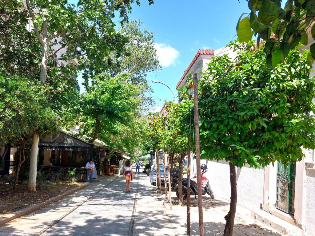 Athene stedentrip met kinderen