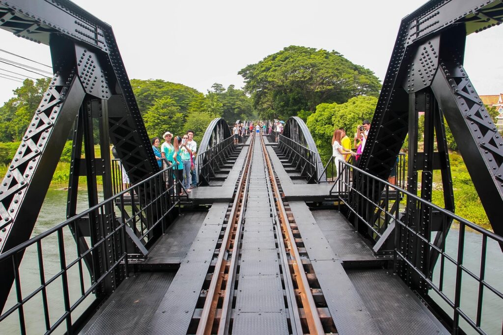 Kanchanaburi Thailand met kinderen