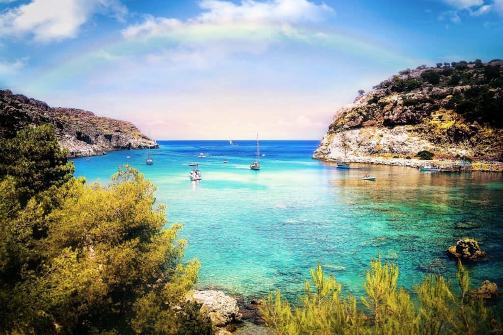 zonvakantie met kinderen Rhodos