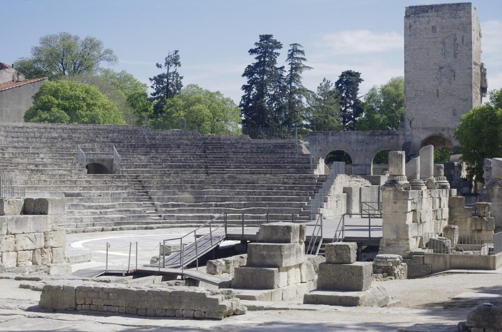 Arles Provence met kinderen