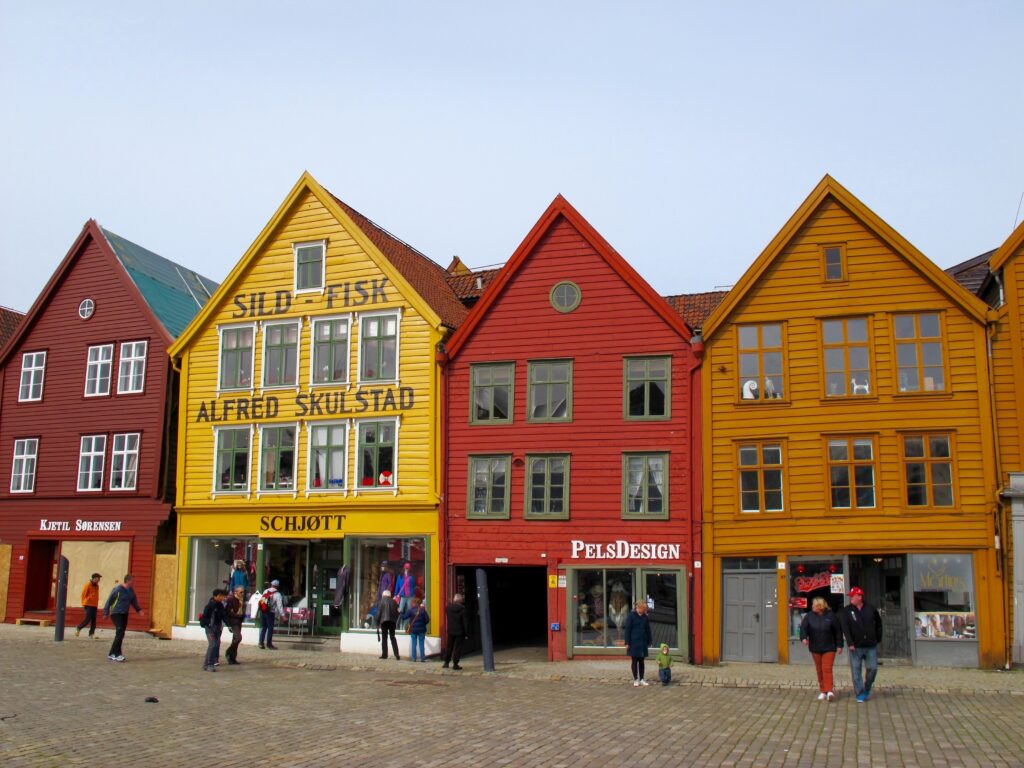 Bergen met kinderen